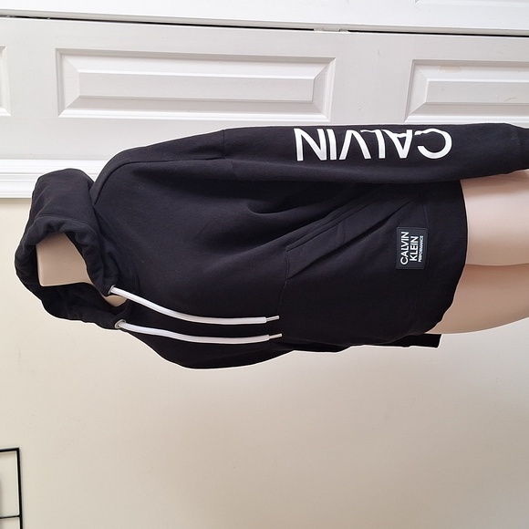 Calvin Klein Tops - Calvin Klein Black Hoodie Sweater Size Large